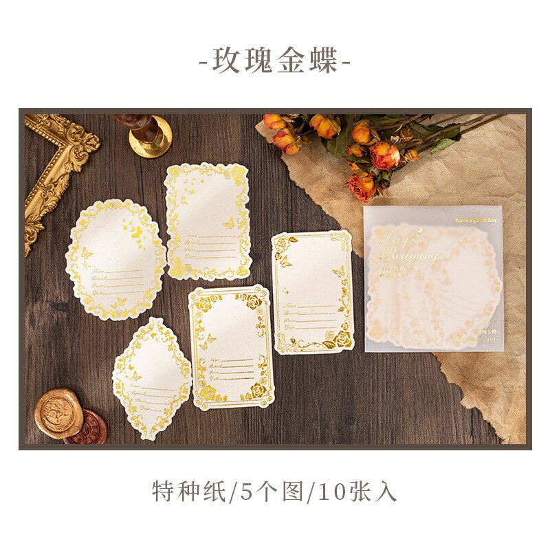 Magic Academy Series Gold Foiled Crafting Material Paper – Original ...