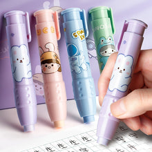 Load image into Gallery viewer, Cute Kawaii Cartoon Retractable Pencil Erasers (8 designs)
