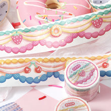 Load image into Gallery viewer, Cream Roll Series Kawaii Masking Tapes
