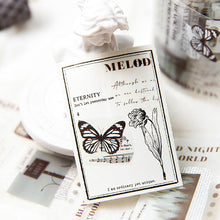 Load image into Gallery viewer, Vintage Style Butterfly  Series Transparent Washi Tapes
