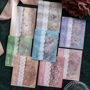 Vintage Lace Garden Adornments Stickers