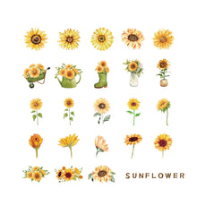 Load image into Gallery viewer, Fresh Sunflower Stickers
