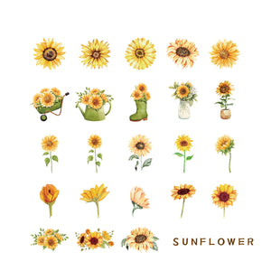 Fresh Sunflower Stickers