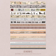Load image into Gallery viewer, Memories of the Old City Series Washi Tape Sets
