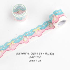 Cream Roll Series Kawaii Masking Tapes