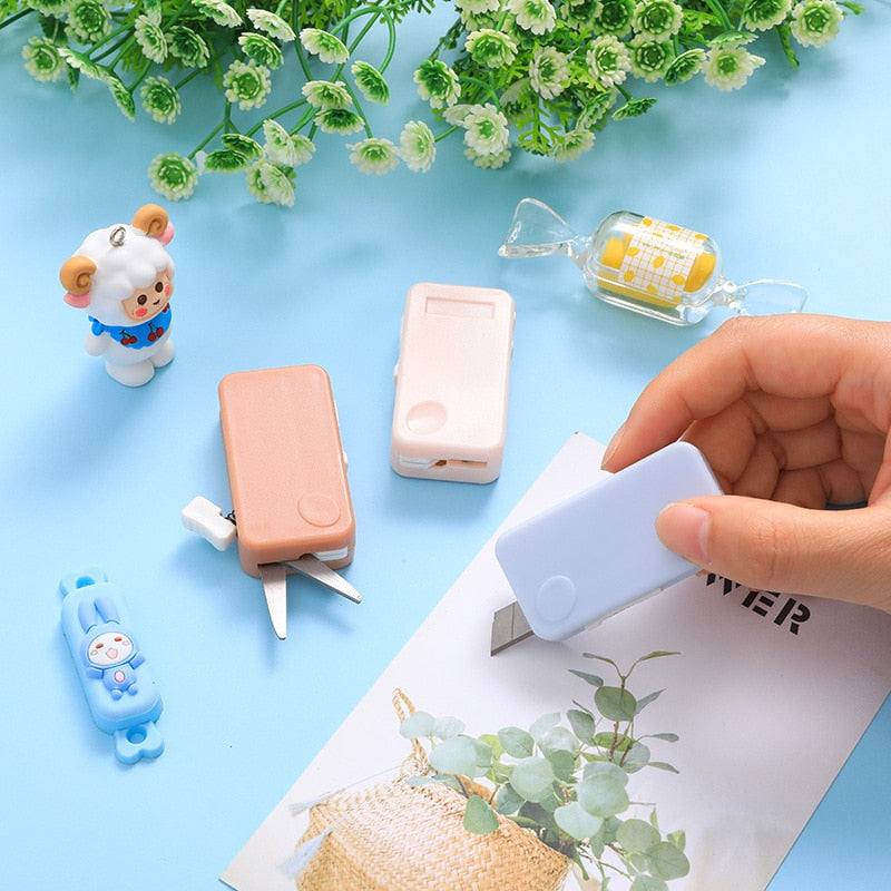 Record Series Mini Kawaii Paper Cutter (3 colors) – Original Kawaii Pen