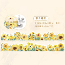 Load image into Gallery viewer, Vintage Style Floral &amp; Plant Design Washi Tapes
