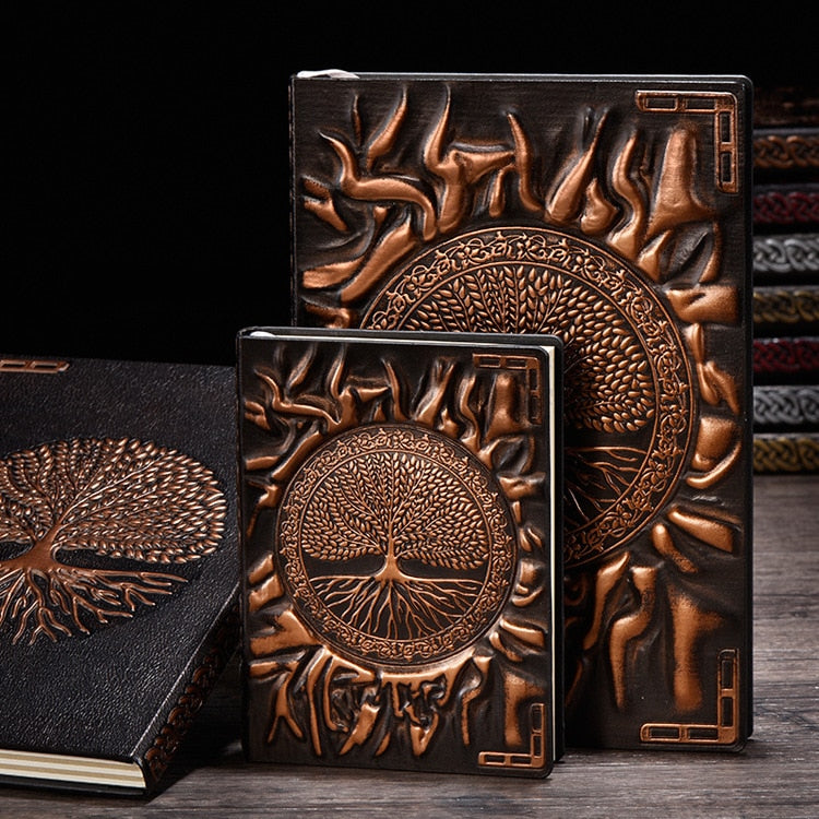 Vintage Style Tree of Life Exotic Notebooks (A5/A6)