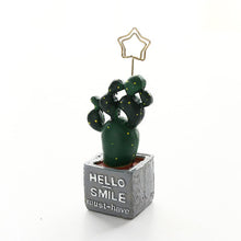 Load image into Gallery viewer, Mini Cactus Memo Pad/ Picture Holders
