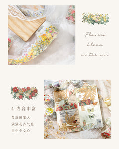 Four Seasons Floral Heaven Masking Tapes (6 designs)