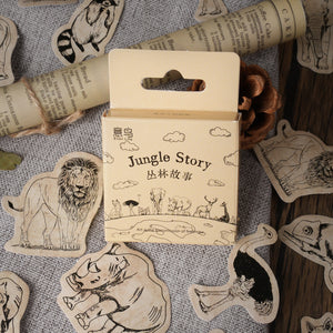Classic Jungle Adventures Stickers