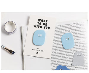 "WANT TO BE WITH YOU" Cute Cartoon Memo Pads ( 6 Designs)