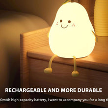 Load image into Gallery viewer, Smiley Pear Kawaii LED Study Light
