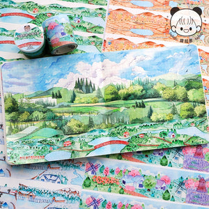 Dream Land Series Colorful Masking Tapes