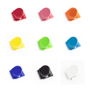 Colorful Mini Magnetic Paper/Photo Clips (9 colors)