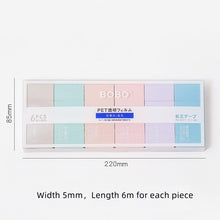 Load image into Gallery viewer, Bobo Morandi Color Correction Tape Set (6pcs)
