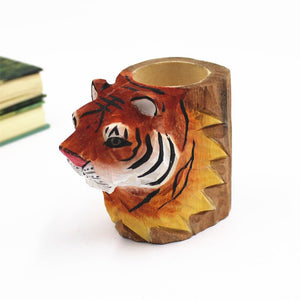 Animal Design Wooden Pencil Holders ( 8 Designs)