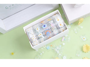 Hello Daisy Transparent Masking Tape Set