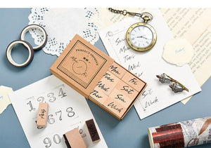 Perfect Imprint Wooden Stamp Sets