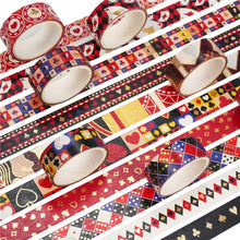 Load image into Gallery viewer, Kawaii Poker Series Washi Tape Set -Limited Edition
