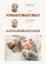 Load image into Gallery viewer, Four Seasons Floral Heaven Masking Tapes (6 designs)
