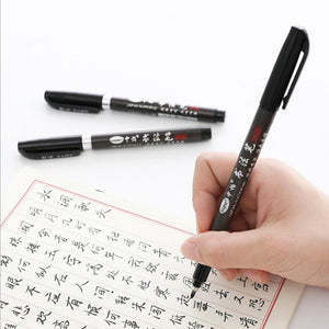 Zebra Disposable Brush Pen - Fine Tip ⭐SET OF 3 Pcs ⭐ - Original Kawaii Pen
