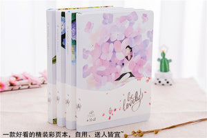 Kawaii Floating Floral Notebook - Original Kawaii Pen