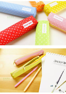 Nice Day Candy Color Slim Pencil Cases (6 colors)