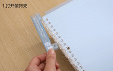 Load image into Gallery viewer, KOKUYO Campus Smart Ring Binder Notebook - B5 - 25 Sheets - Original Kawaii Pen

