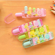 Load image into Gallery viewer, Colorful Bullet Mini Eraser Set - Original Kawaii Pen

