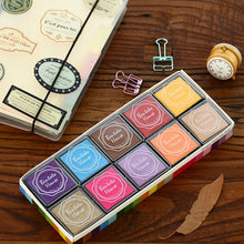 Load image into Gallery viewer, Bentoto House Vintage Stamp Ink Pad Set (20 colors)

