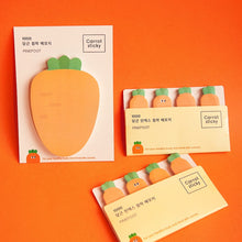 Load image into Gallery viewer, Kawaii Carrot Series Sticky Notes
