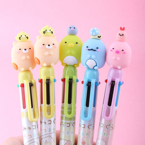 6 in 1 Sumikko Gurashi Multi-Colored Pen