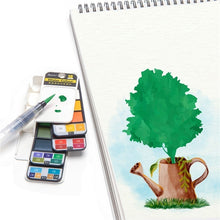 Load image into Gallery viewer, Petite Portable Watercolor Set - (4 Types) - Original Kawaii Pen
