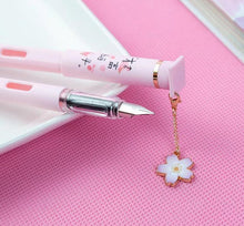 Load image into Gallery viewer, Cherry Blossom Fountain Pen - Original Kawaii Pen
