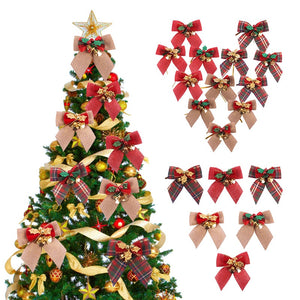 Christmas Bow Ornaments