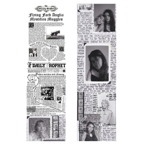 Vintage Newspaper Washy Tapes - Original Kawaii Pen
