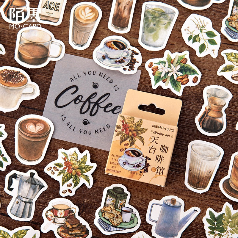 Rooftop Coffee Stickers