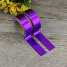 Load image into Gallery viewer, Japanese Twilight Foil Masking Tapes - Hot Colors - Original Kawaii Pen
