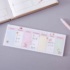 Cute Kawaii Weekly Planners - Original Kawaii Pen