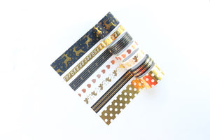 ✨Signature Gold Series Washi Tape Set - Original Kawaii Pen