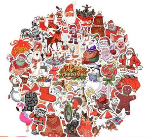 Holiday Season Xmas Stickers