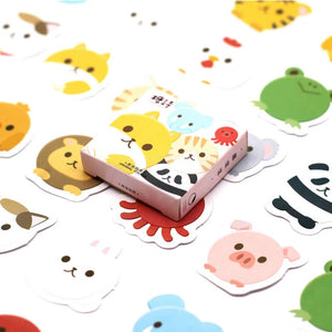 Colorful Animal Stickers - Original Kawaii Pen