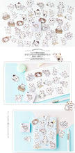Load image into Gallery viewer, White Kitty Stickers - Original Kawaii Pen
