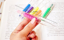 Load image into Gallery viewer, Original Kawaii New Syringe Funky Highlighters ⭐Pack 6pcs ⭐ - Original Kawaii Pen
