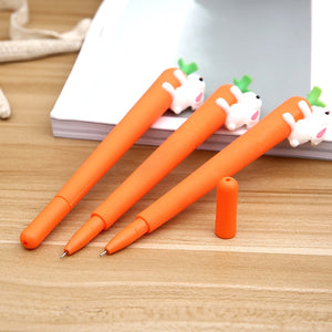 Bunny Carrot Gel Ink Pen 🐇 - Original Kawaii Pen