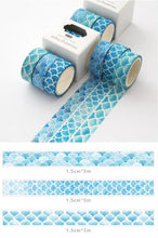 Load image into Gallery viewer, Ocean Washi Tape Set - Original Kawaii Pen
