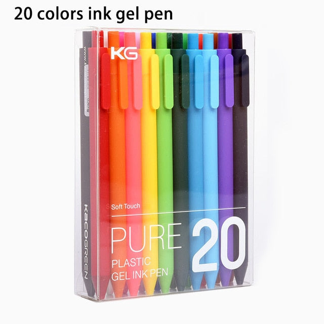 Colorful Kawaii Gen Ink Pens (10 & 20 Pcs Set) - Original Kawaii Pen