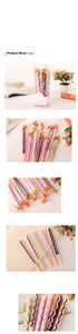 3Pcs/Lot Biscuit Shape Gel Pen Kawaii Office Accessories Stationery Items Stationery School Supplies Pens Cute - Original Kawaii Pen