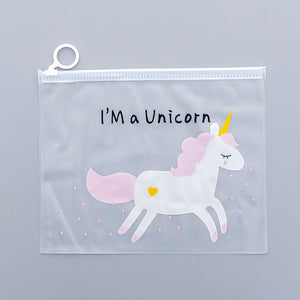 Unicorn & Pink Panther Pencil Case - Original Kawaii Pen